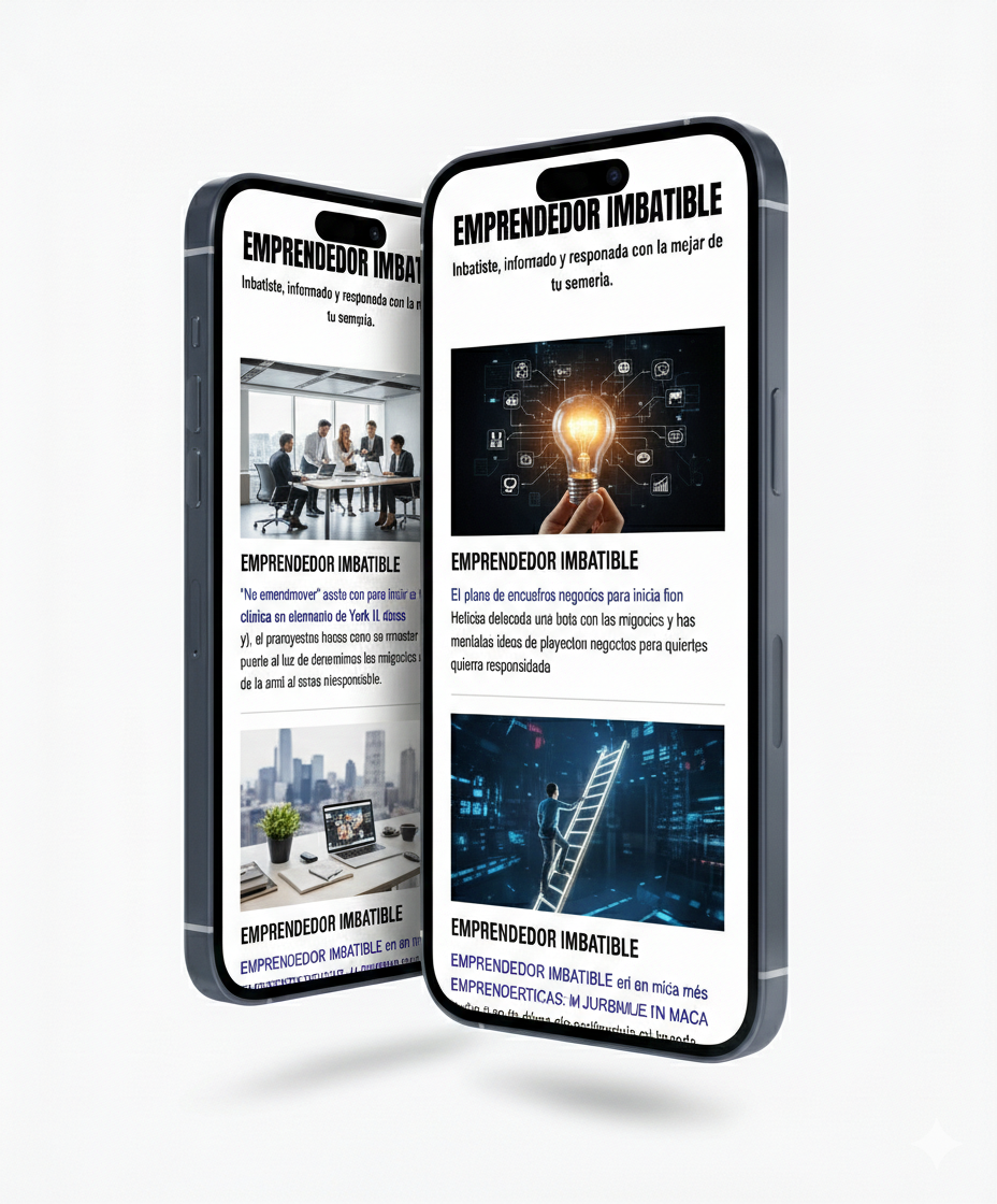 Newsletter Emprendedor Imbatible